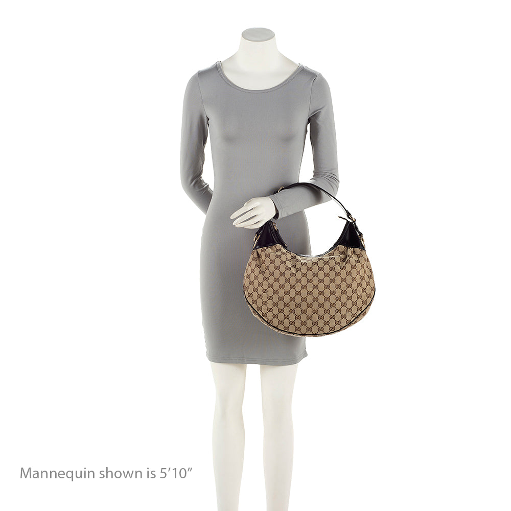 Gucci GG Canvas Glam Hobo (SHF-20542)