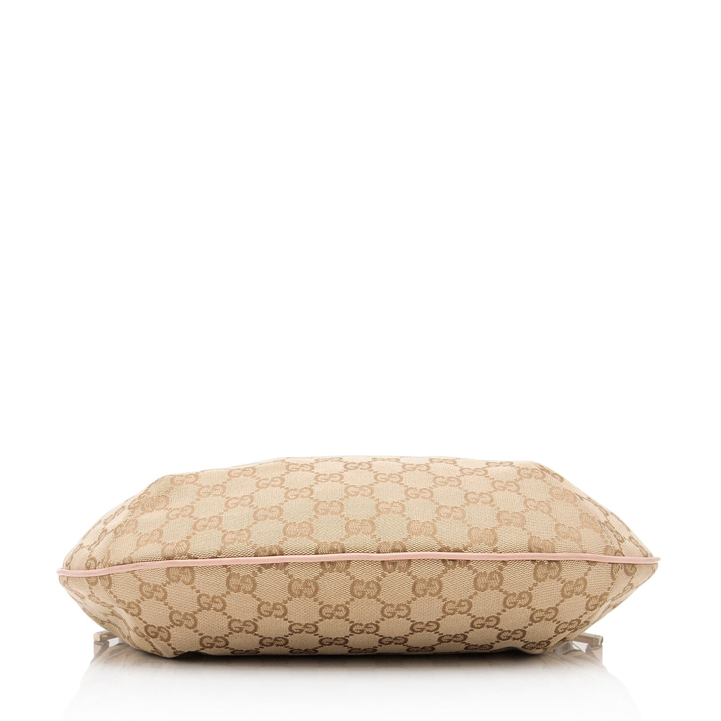 Gucci GG Canvas Half Moon Medium Messenger Bag (SHF-3lgdQ3)