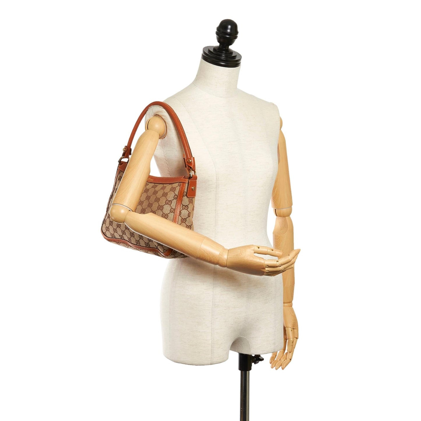 Gucci GG Canvas Handbag (SHG-31622)