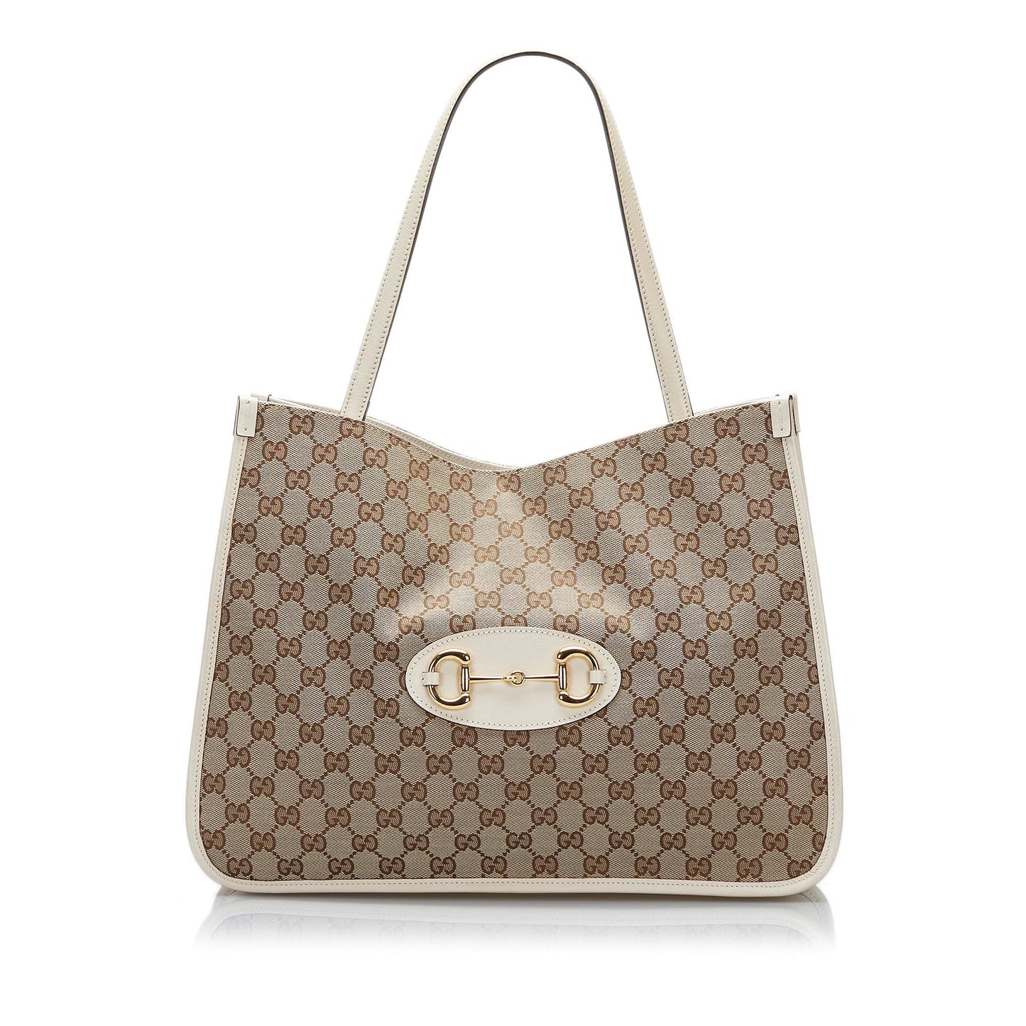 Gucci GG Canvas Horsebit 1955 (SHG-Ks7vuB)