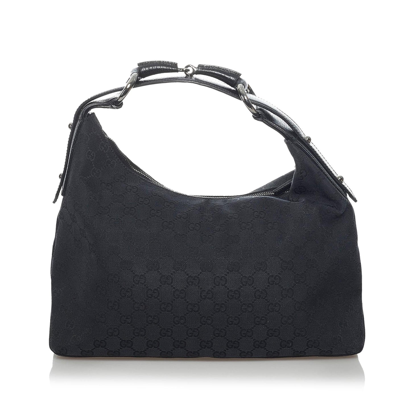 Gucci GG Canvas Horsebit Hobo Bag (SHG-34117)