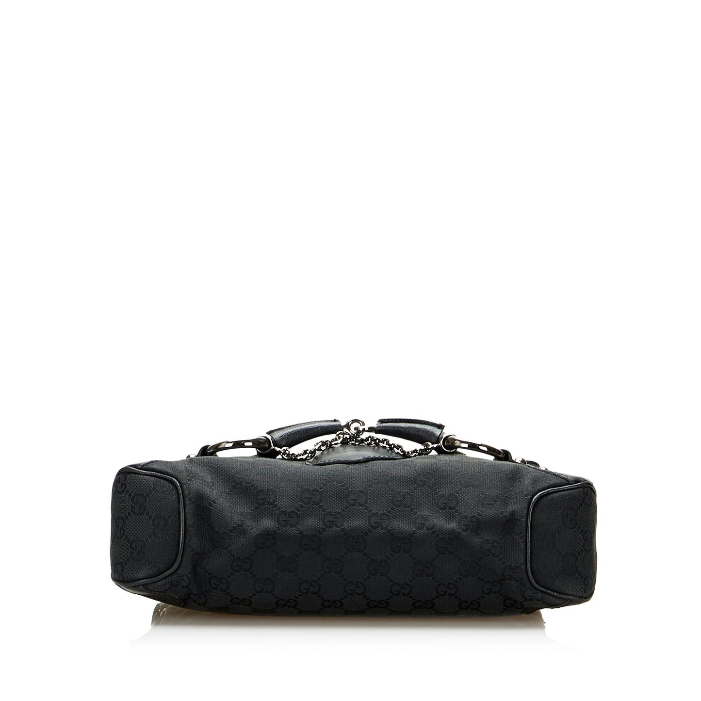 Gucci GG Canvas Horsebit Shoulder Bag (SHG-Tiyfj5)