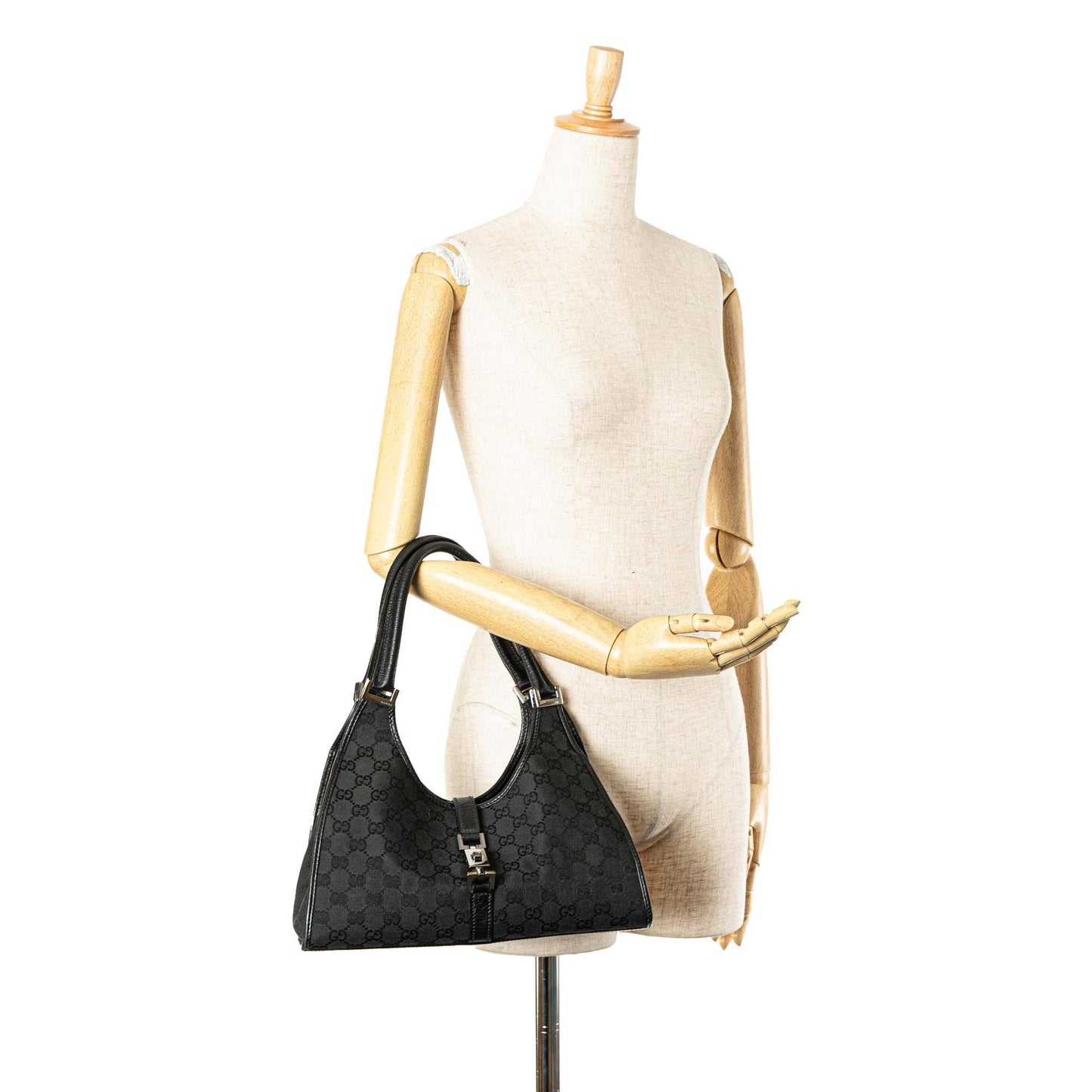Gucci GG Canvas Jackie Bardot (SHG-Xl6IZj)