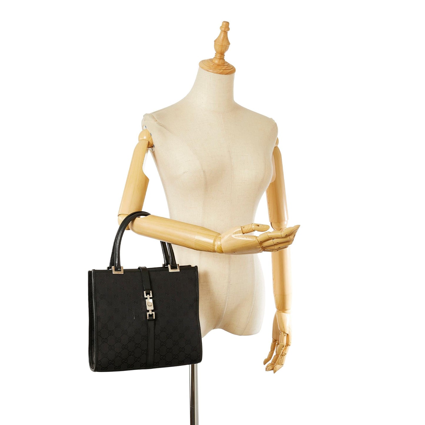 Gucci GG Canvas Jackie Handbag (SHG-31965)