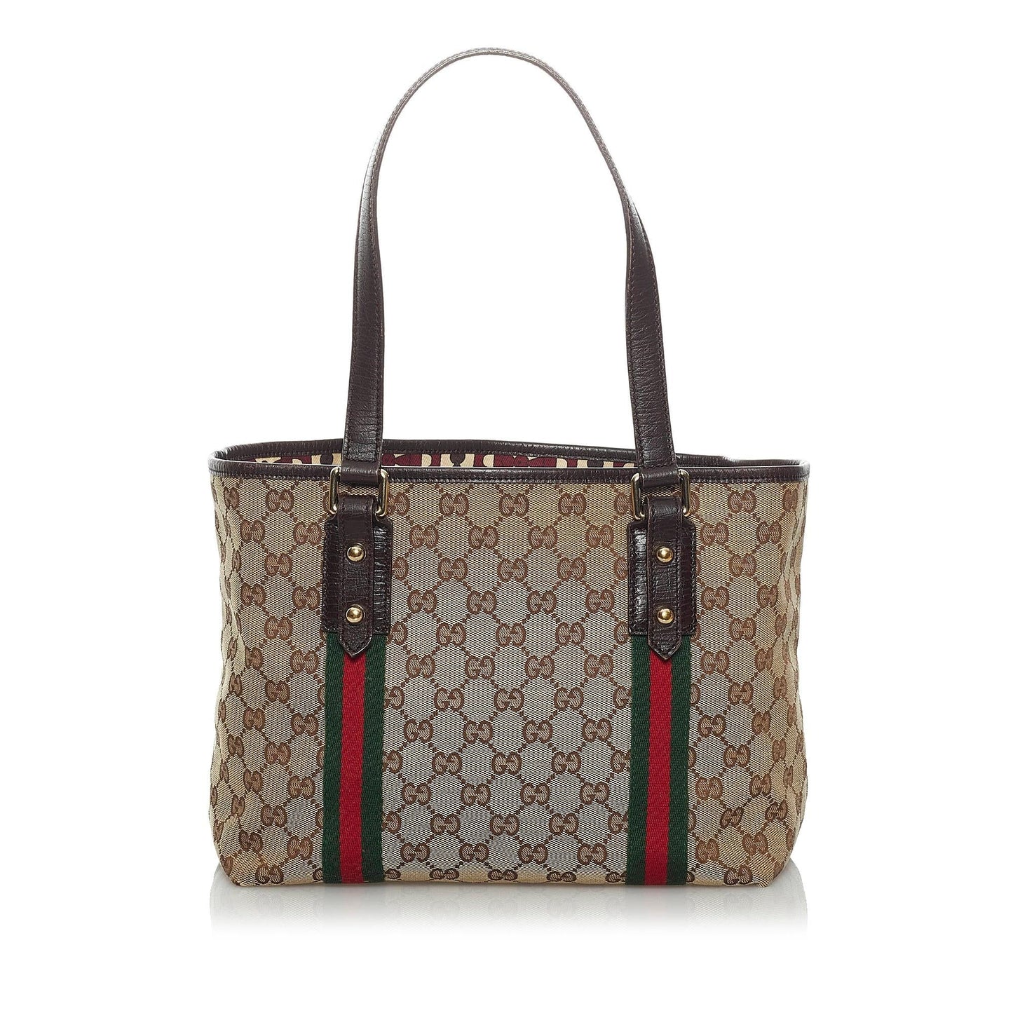 Gucci GG Canvas Jolicoeur Tote Bag (SHG-33679)