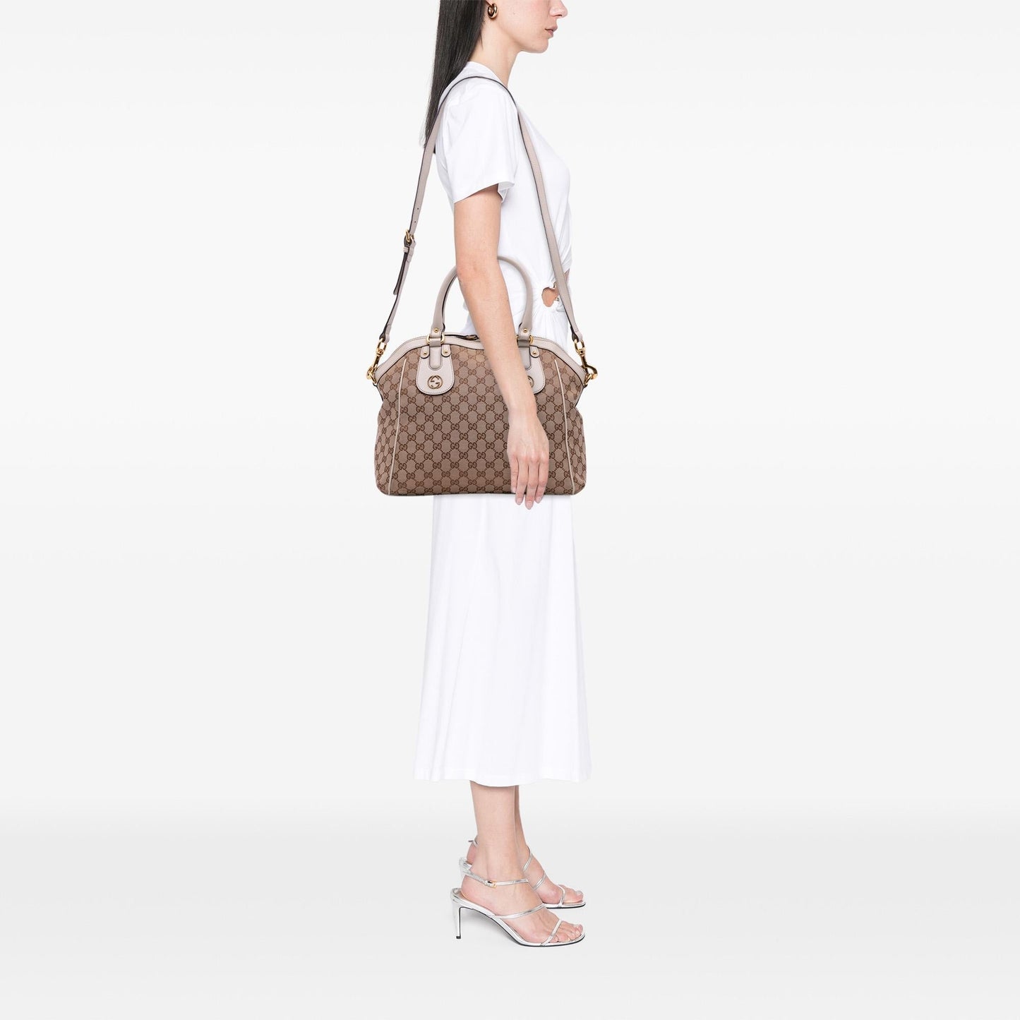 Gucci GG Canvas Scarlett Satchel