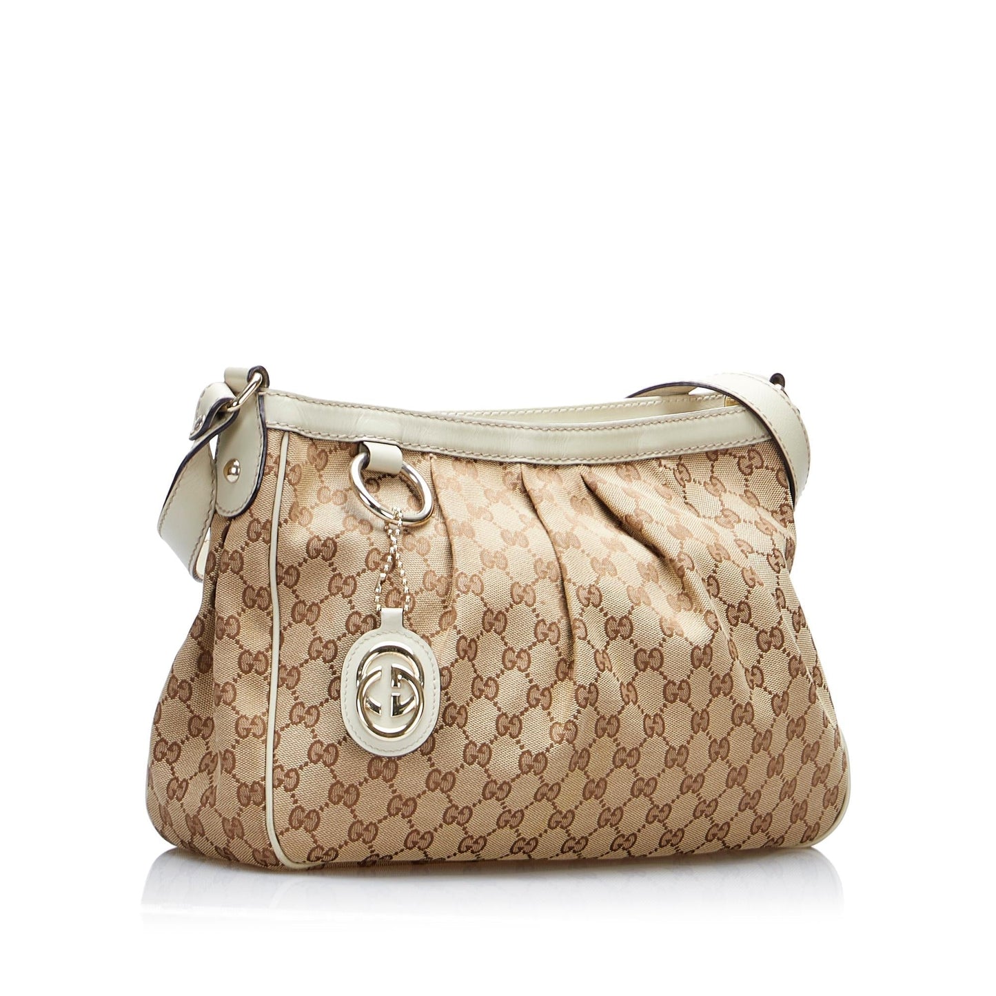 Gucci GG Canvas Sukey Crossbody (SHG-0kv9rv)