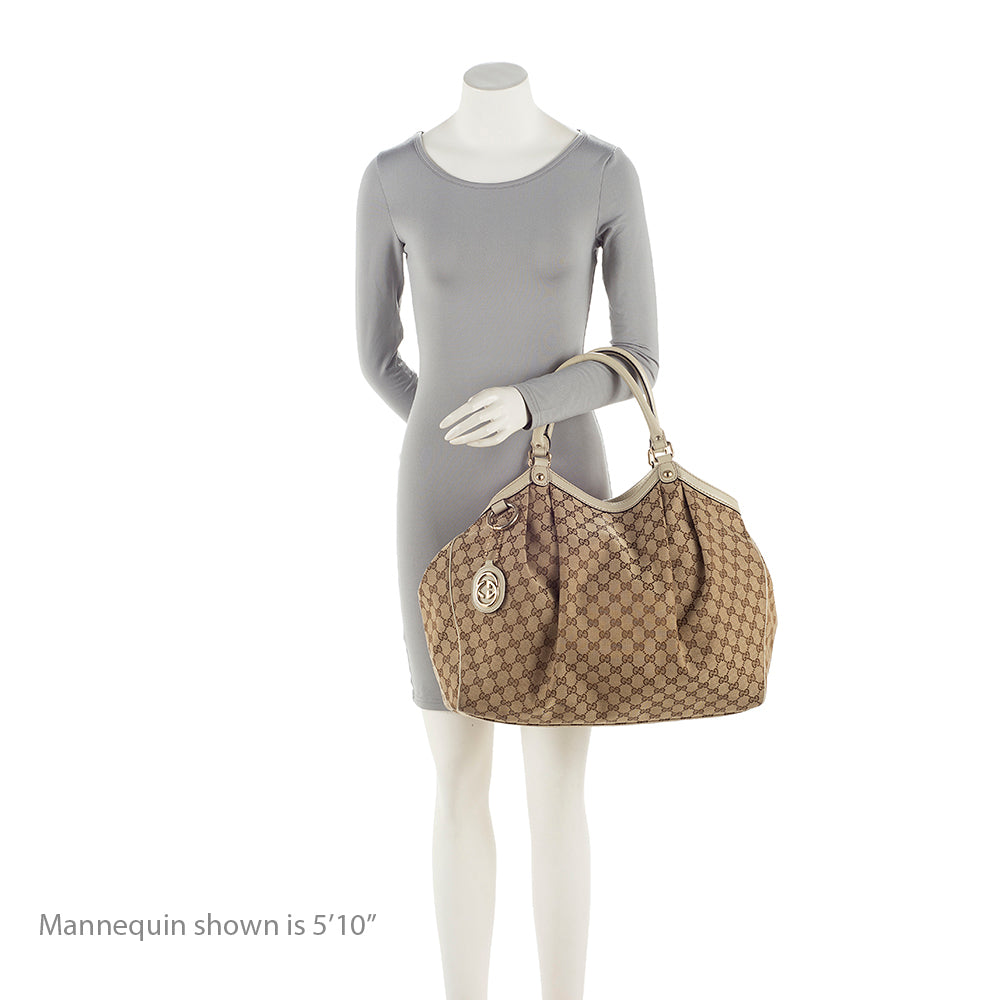 Gucci GG Canvas Sukey Large Tote (SHF-BJePFB)