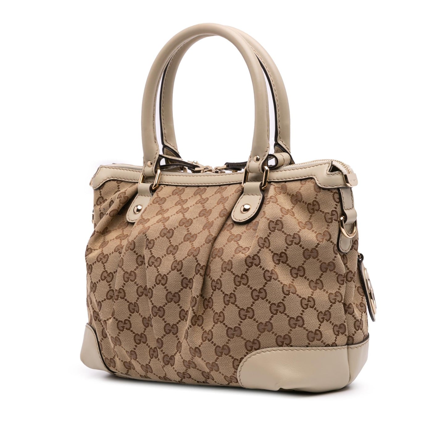 Gucci GG Canvas Sukey Satchel