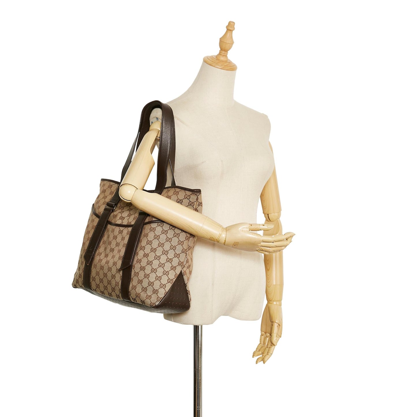 Gucci GG Canvas Tote Bag (SHG-b6K00b)
