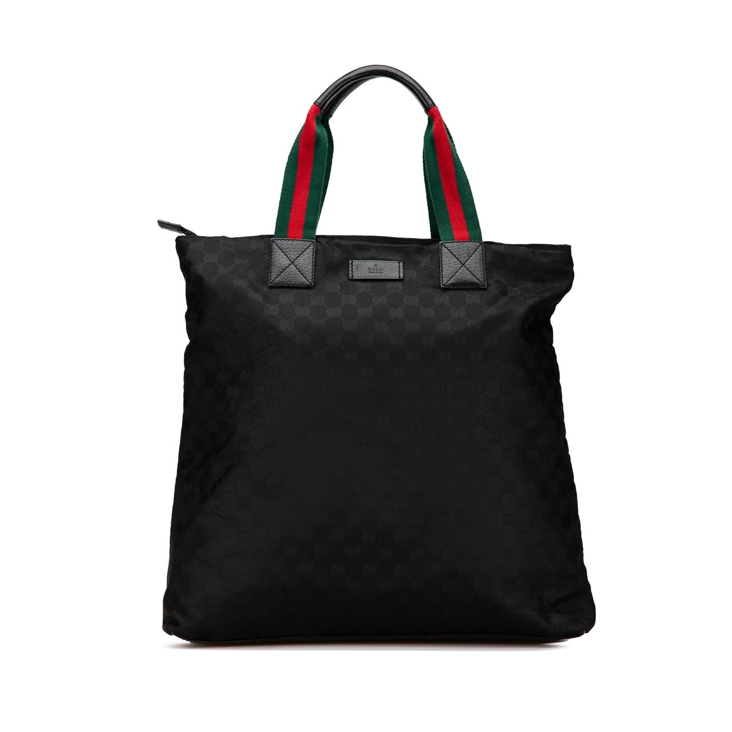 Gucci GG Canvas Web Tote (SHG-Bre2Uc)