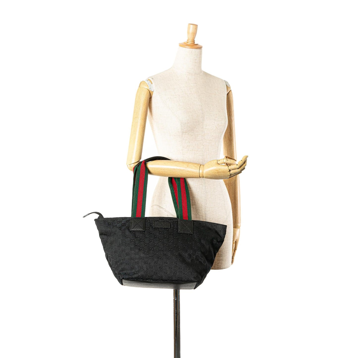 Gucci GG Canvas Web Tote