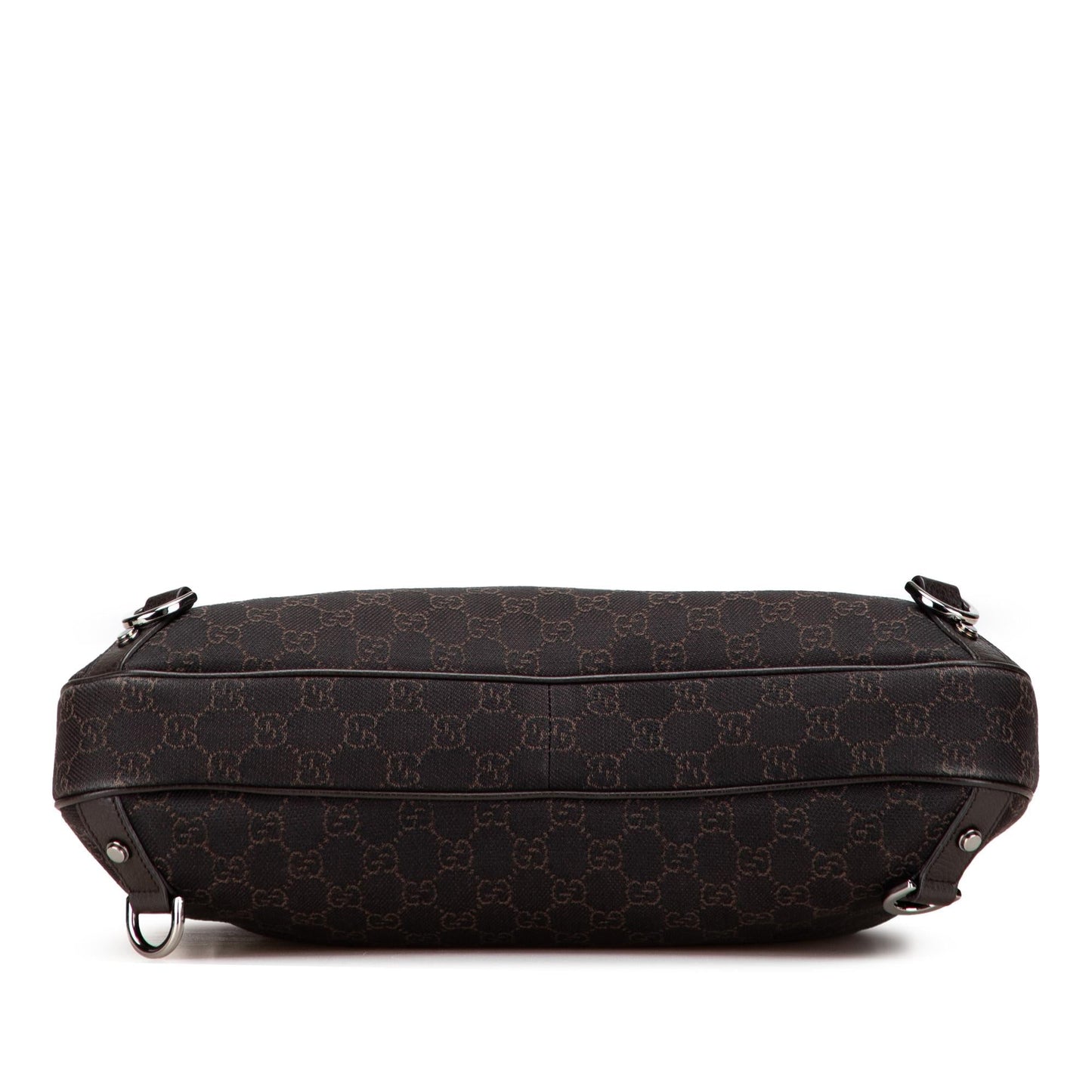 Gucci GG Denim Abbey D Ring Shoulder Bag