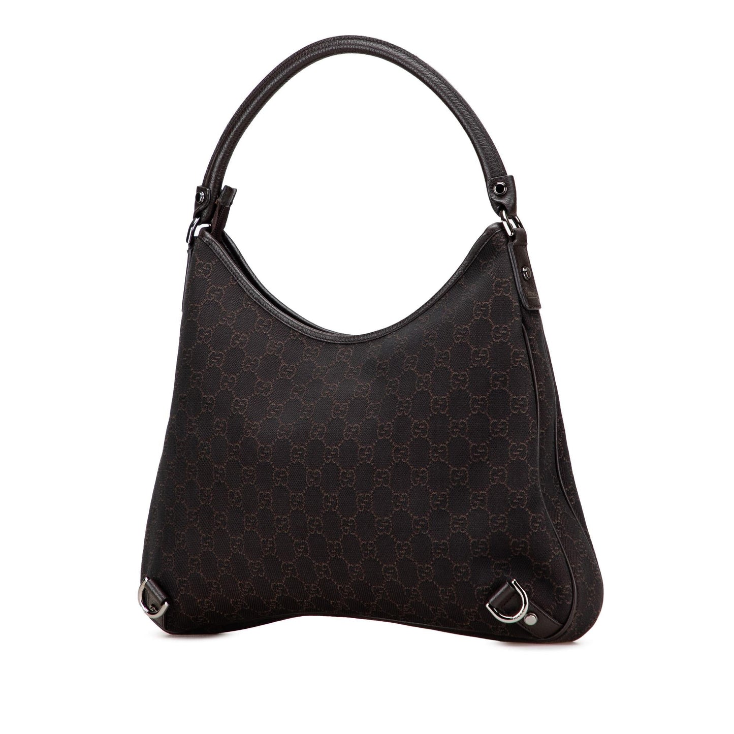 Gucci GG Denim Abbey D Ring Shoulder Bag