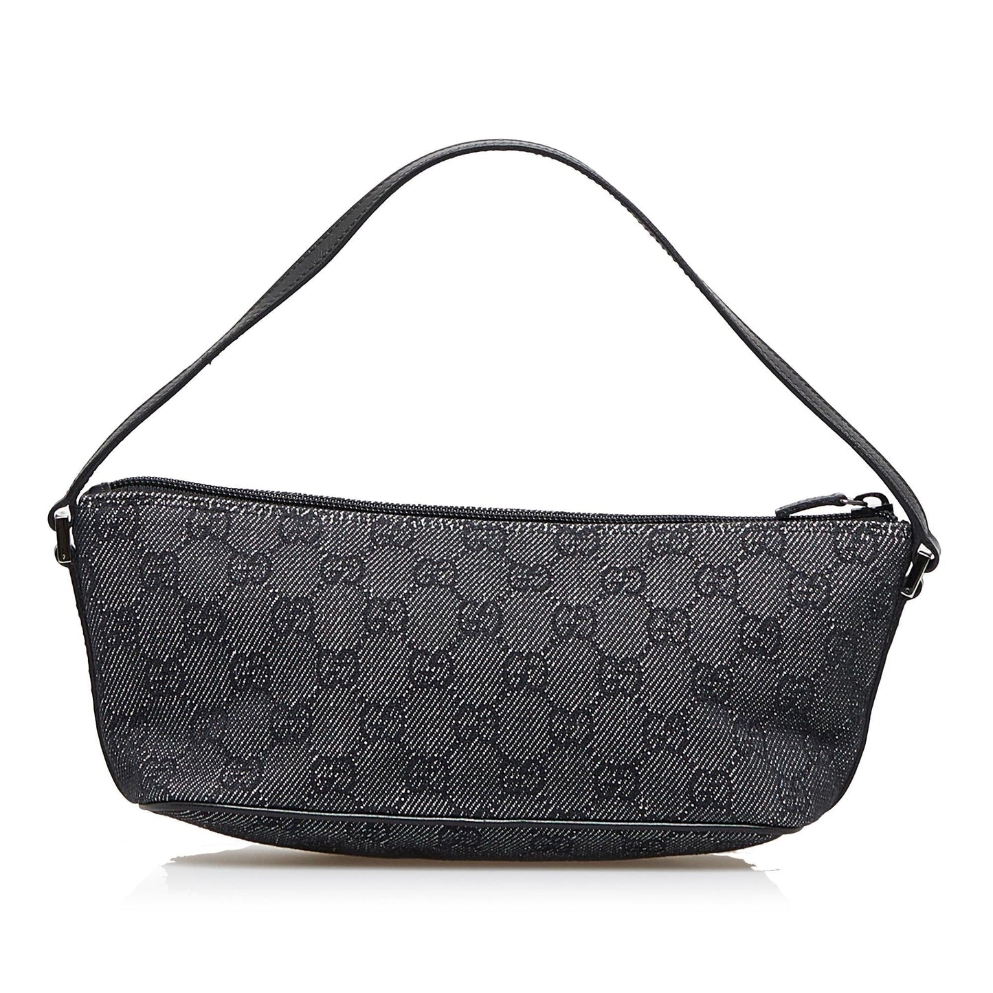 Gucci GG Denim Boat Baguette (SHG-2yQjKr)