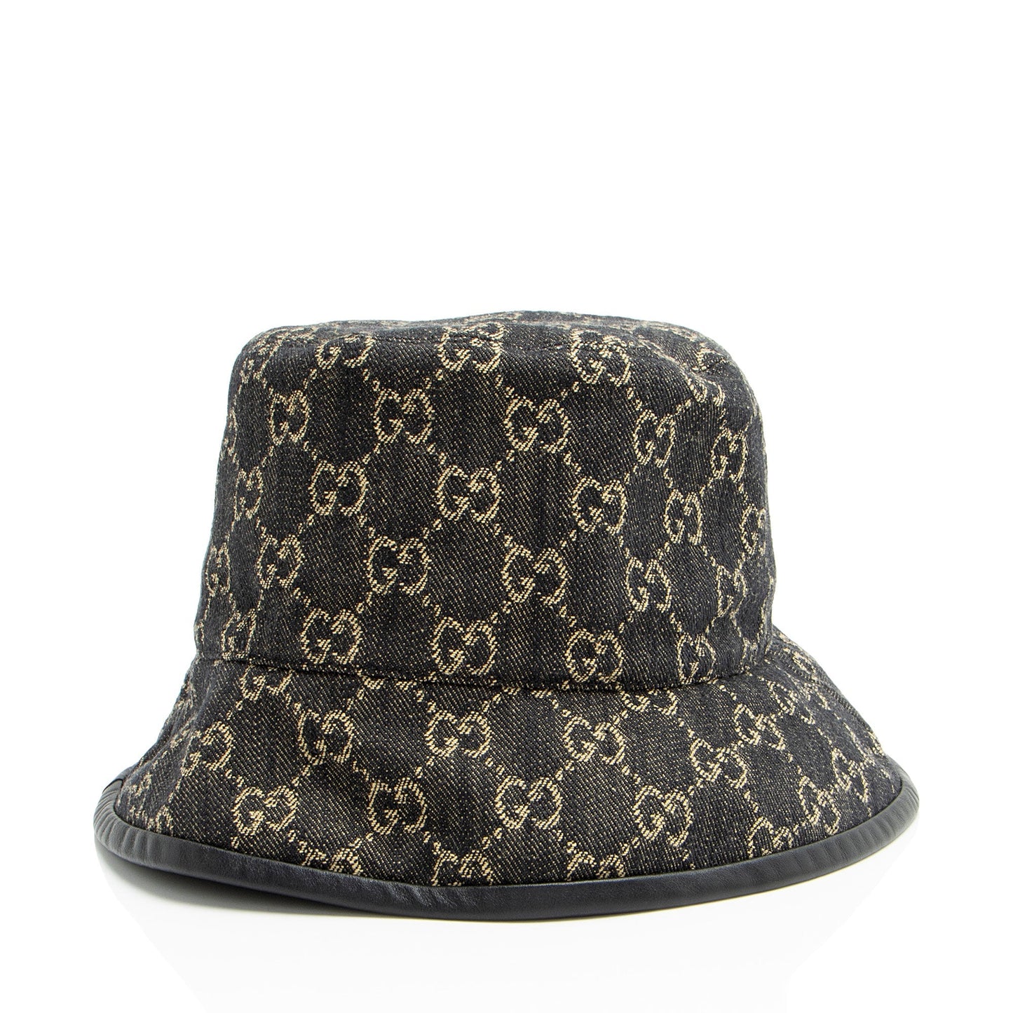 Gucci GG Denim Bucket Hat - Size M