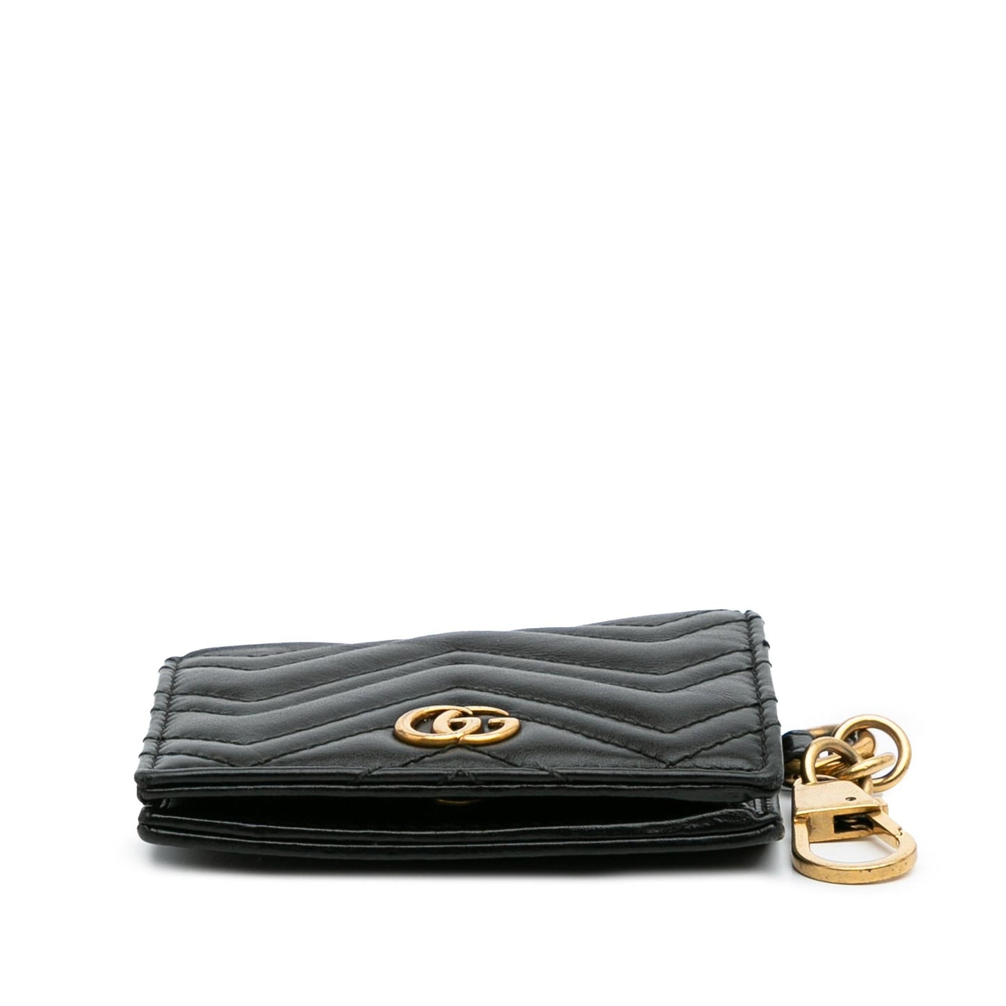 Gucci GG Marmont Matelasse Leather Card Holder