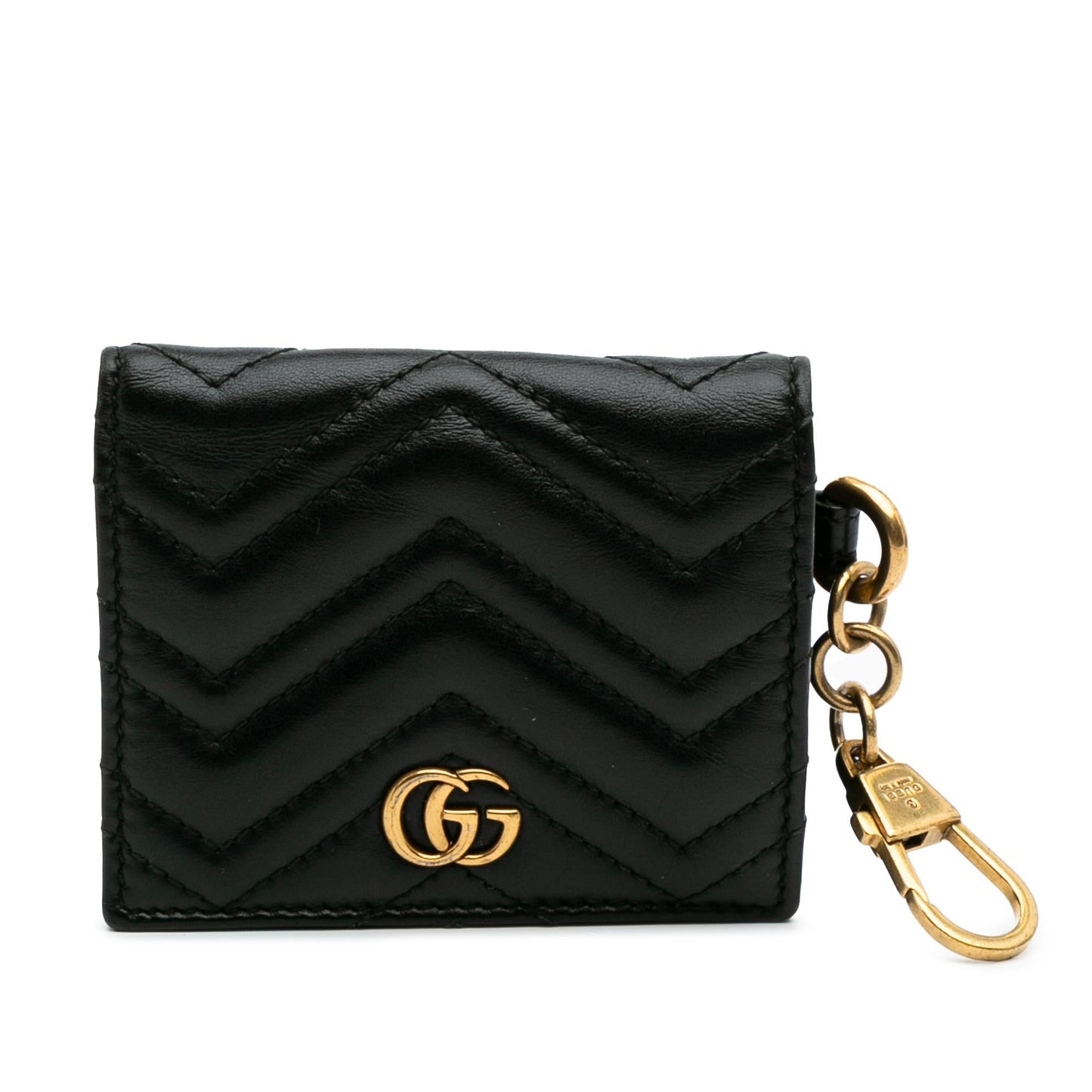 Gucci GG Marmont Matelasse Leather Card Holder