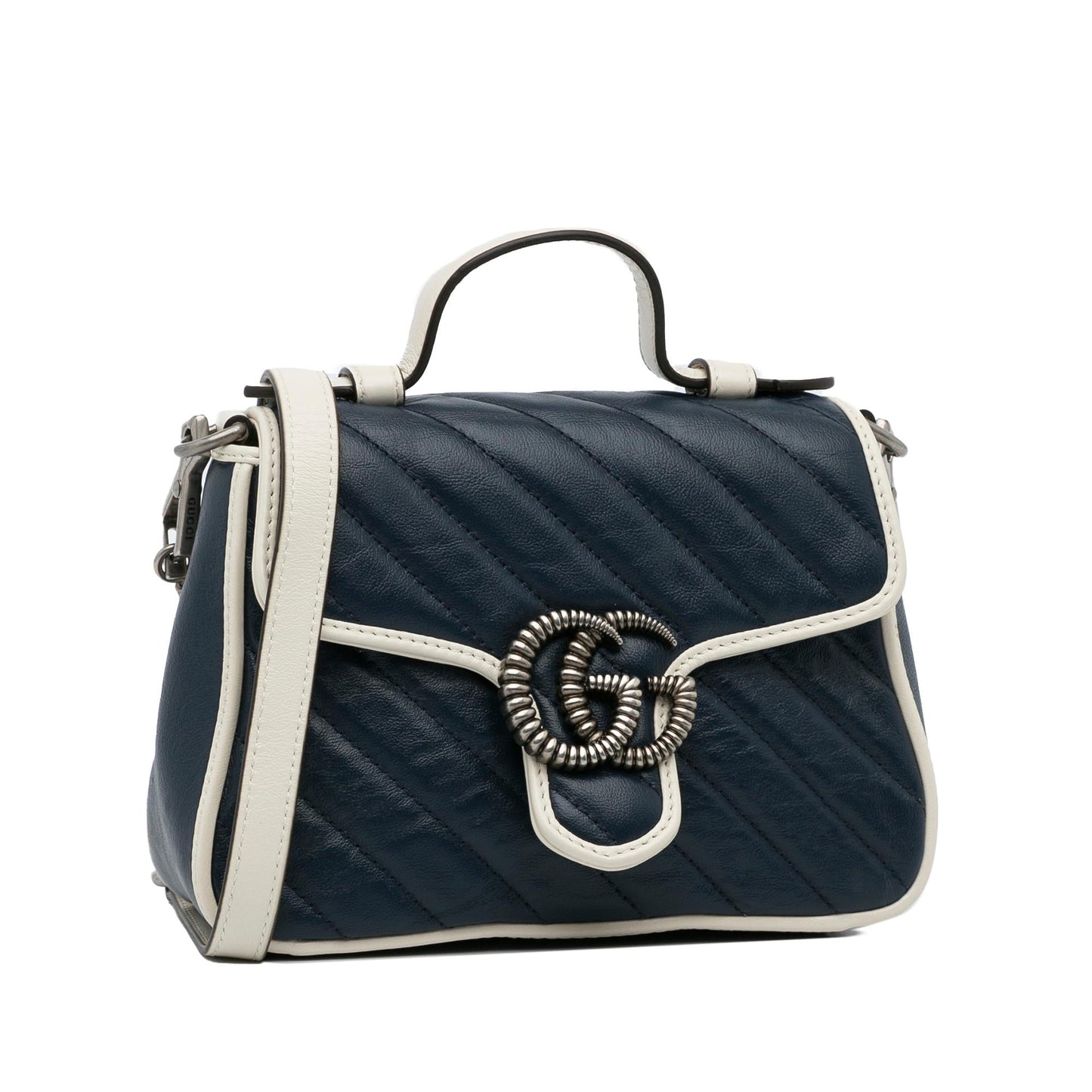 Gucci GG Marmont Torchon Satchel (SHG-om4f9H)