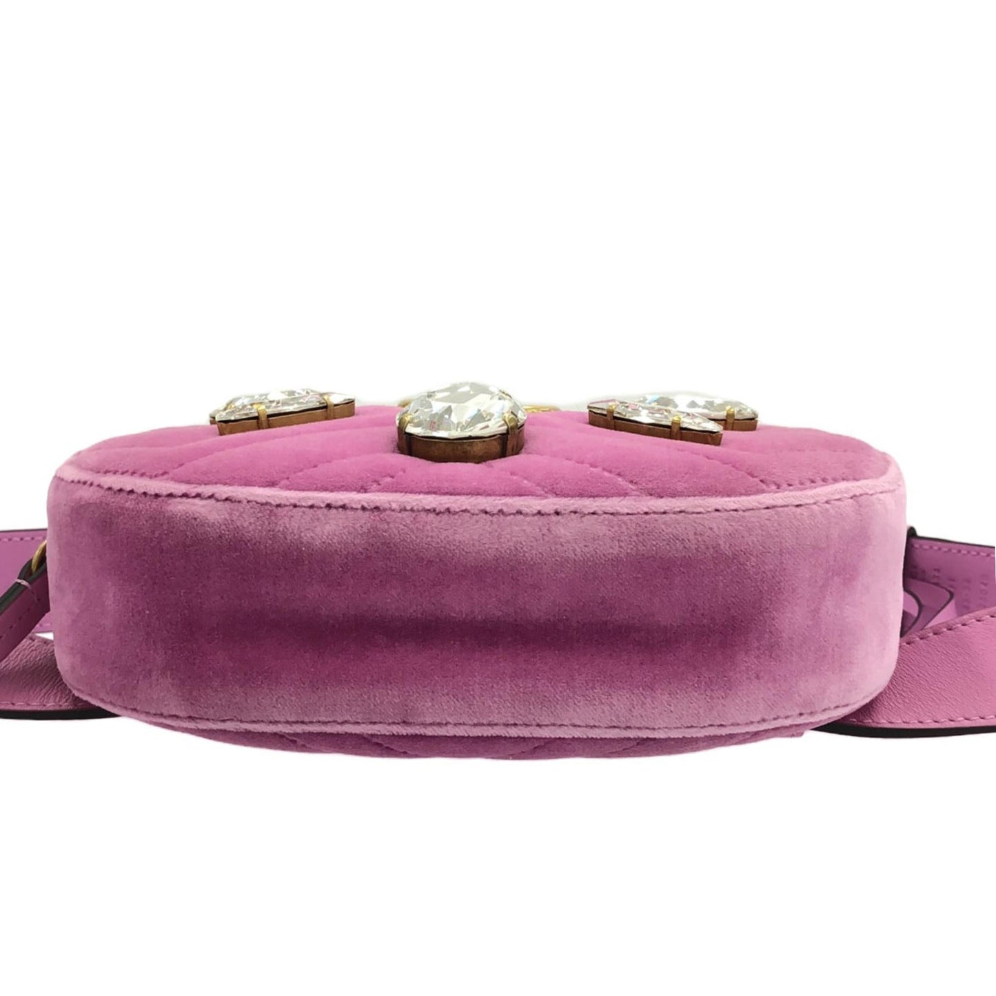 Gucci GG Marmont Velvet Belt Bag (SHG-ly7RIC)