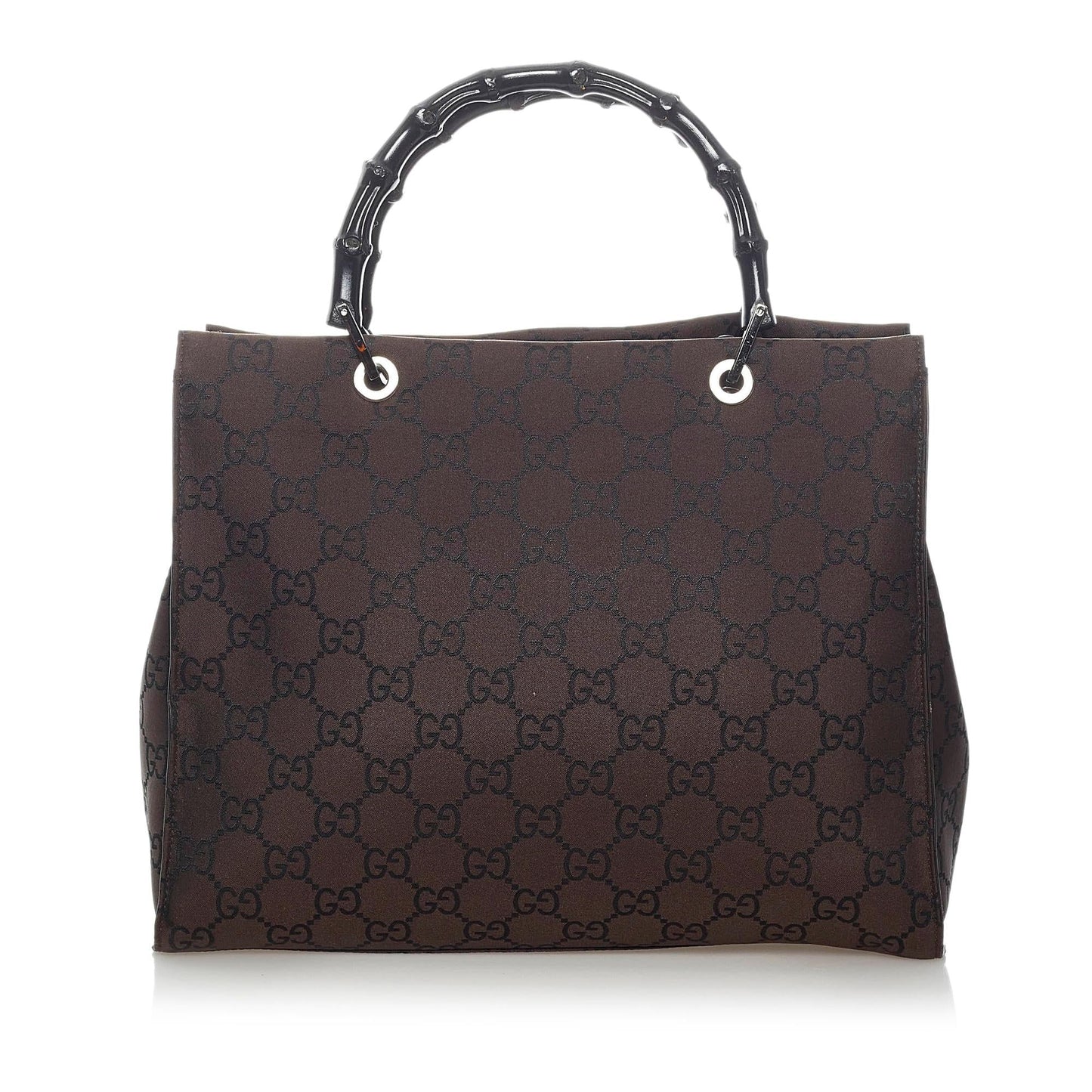 Gucci GG Nylon Bamboo Tote Bag (SHG-32804)