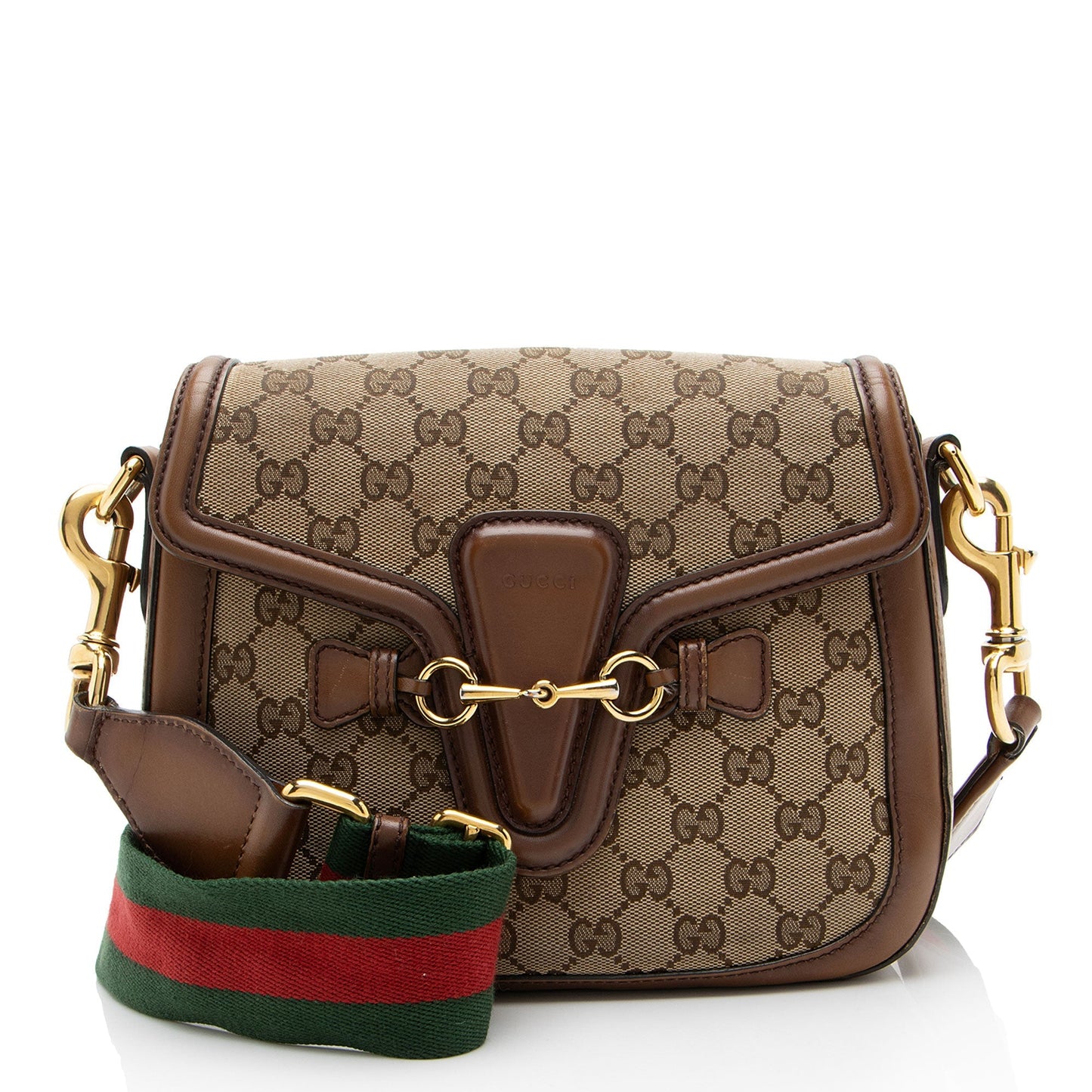 Gucci GG Original Lady Web Medium Shoulder Bag