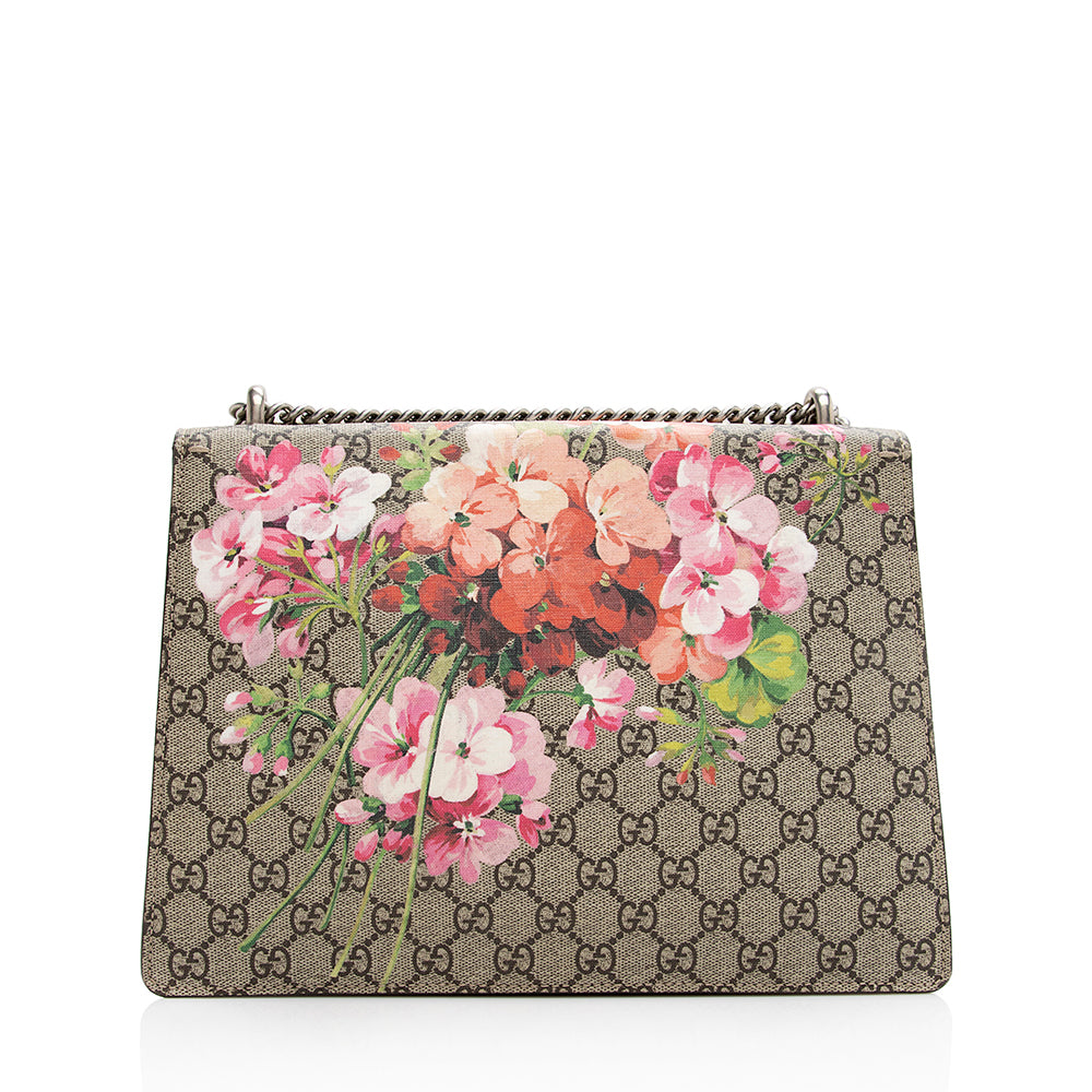 Gucci GG Supreme Blooms Dionysus Medium Shoulder Bag (SHF-21368)