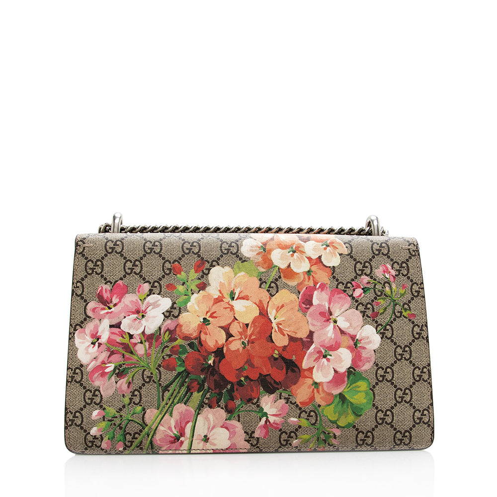 Gucci GG Supreme Blooms Dionysus Small Shoulder Bag (SHF-oNsjxW)
