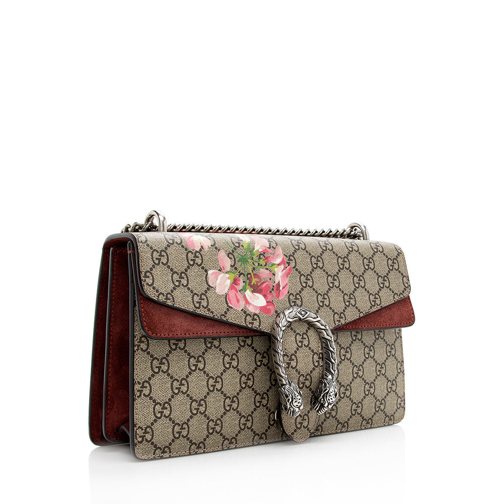 Gucci GG Supreme Blooms Dionysus Small Shoulder Bag (SHF-oNsjxW)
