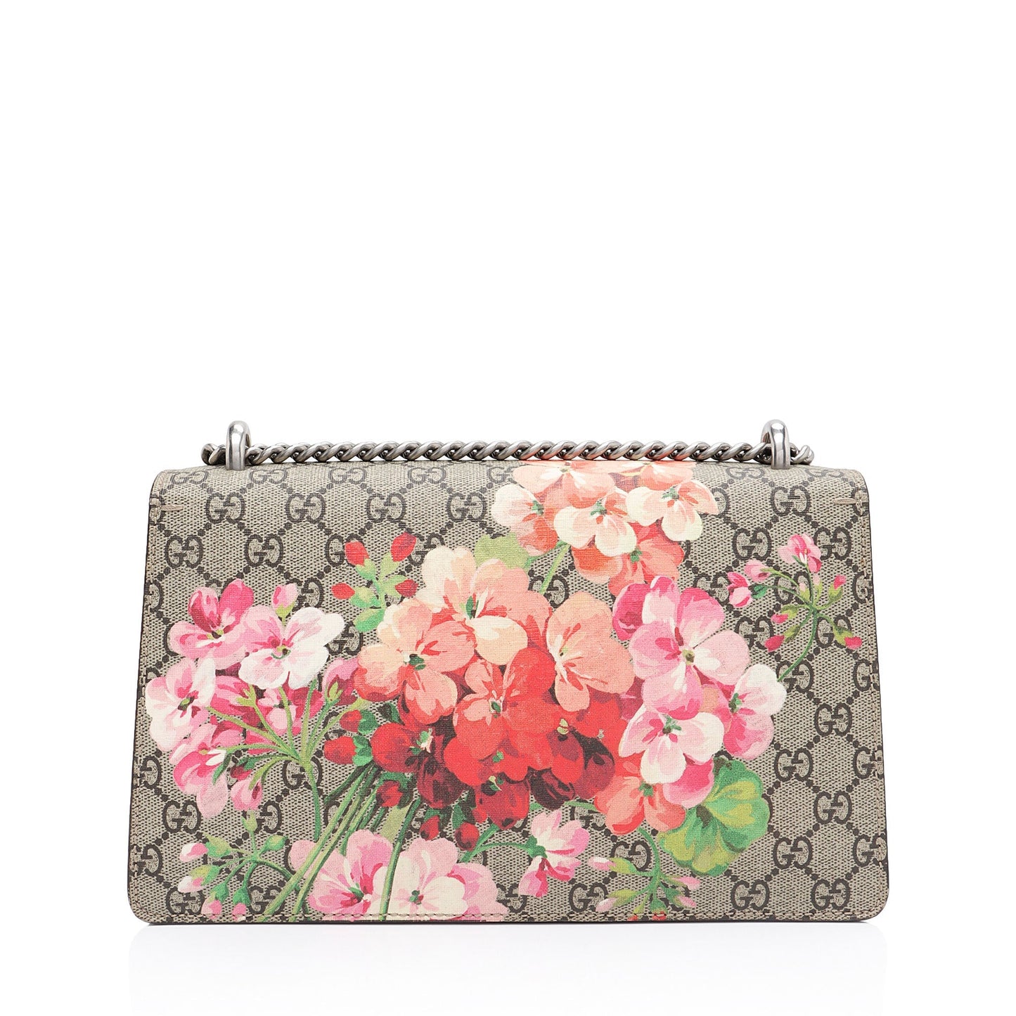 Gucci GG Supreme Blooms Dionysus Small Shoulder Bag (SHF-oXxszK)