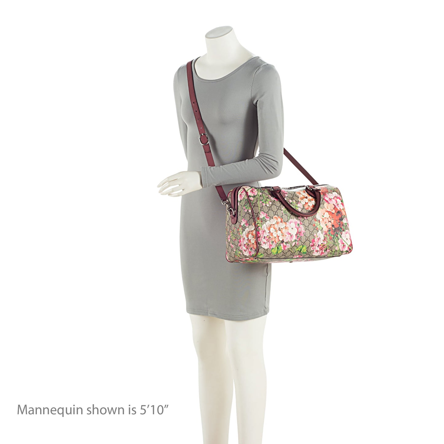 Gucci GG Supreme Blooms Boston Bag (SHF-Nm9g8A)