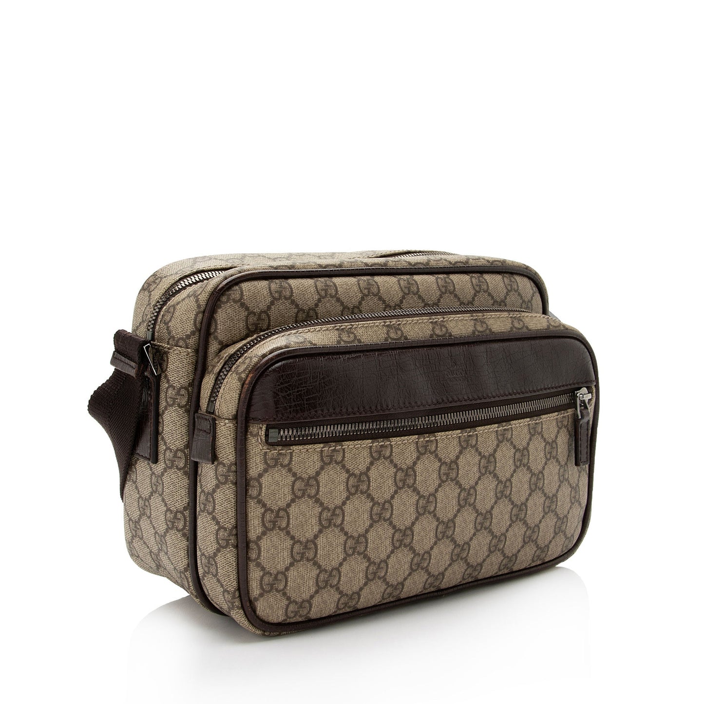 Gucci GG Supreme Classic Camera Small Messenger Bag (SHF-wXjiIf)
