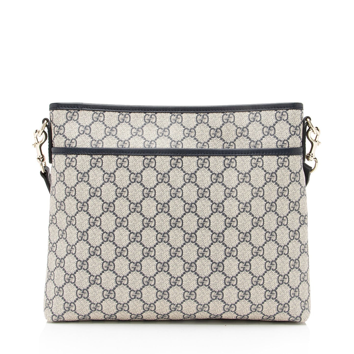 Gucci GG Supreme Classic Flat Medium Messenger Bag (SHF-23363)