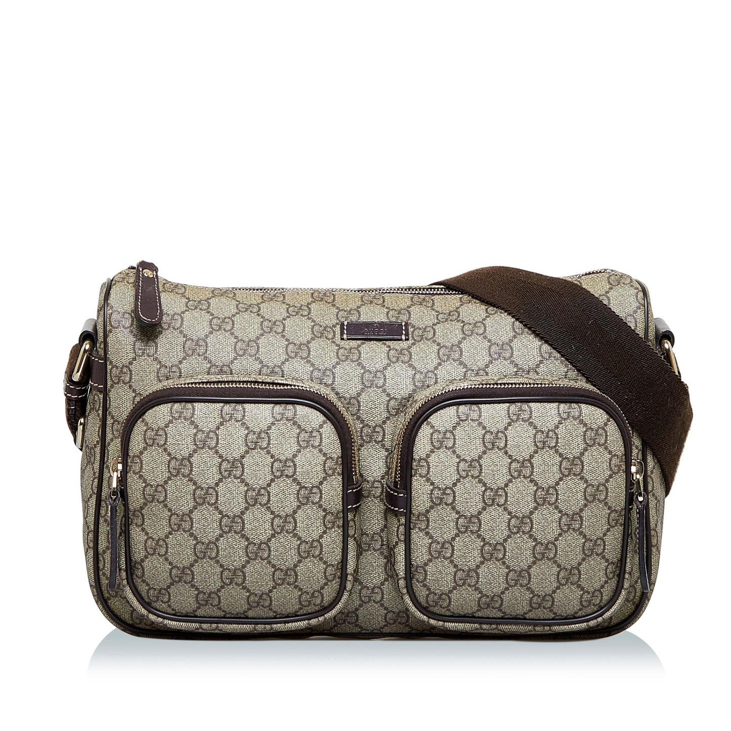 Gucci GG Supreme Crossbody Bag (SHG-lY q)