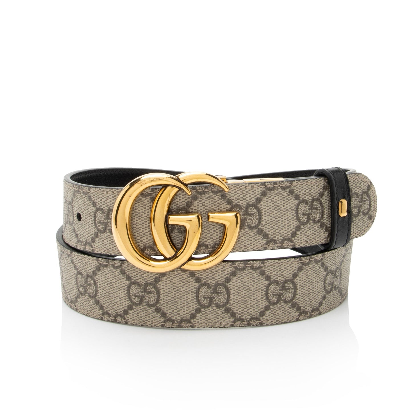 Gucci GG Supreme GG Marmont Reversible Belt - Size 32 / 80