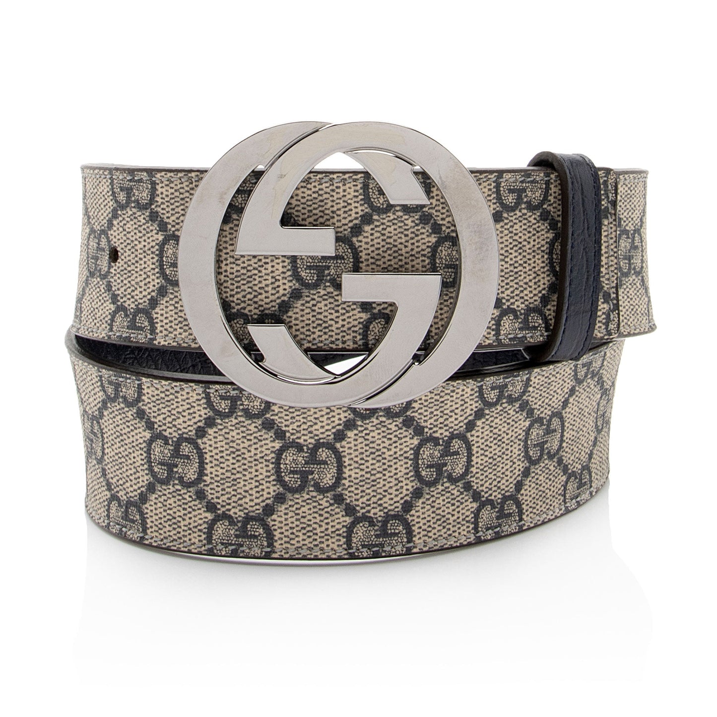 Gucci GG Supreme Interlocking G Belt - Size 30 / 75 - FINAL SALE (SHF-6RxdGy)