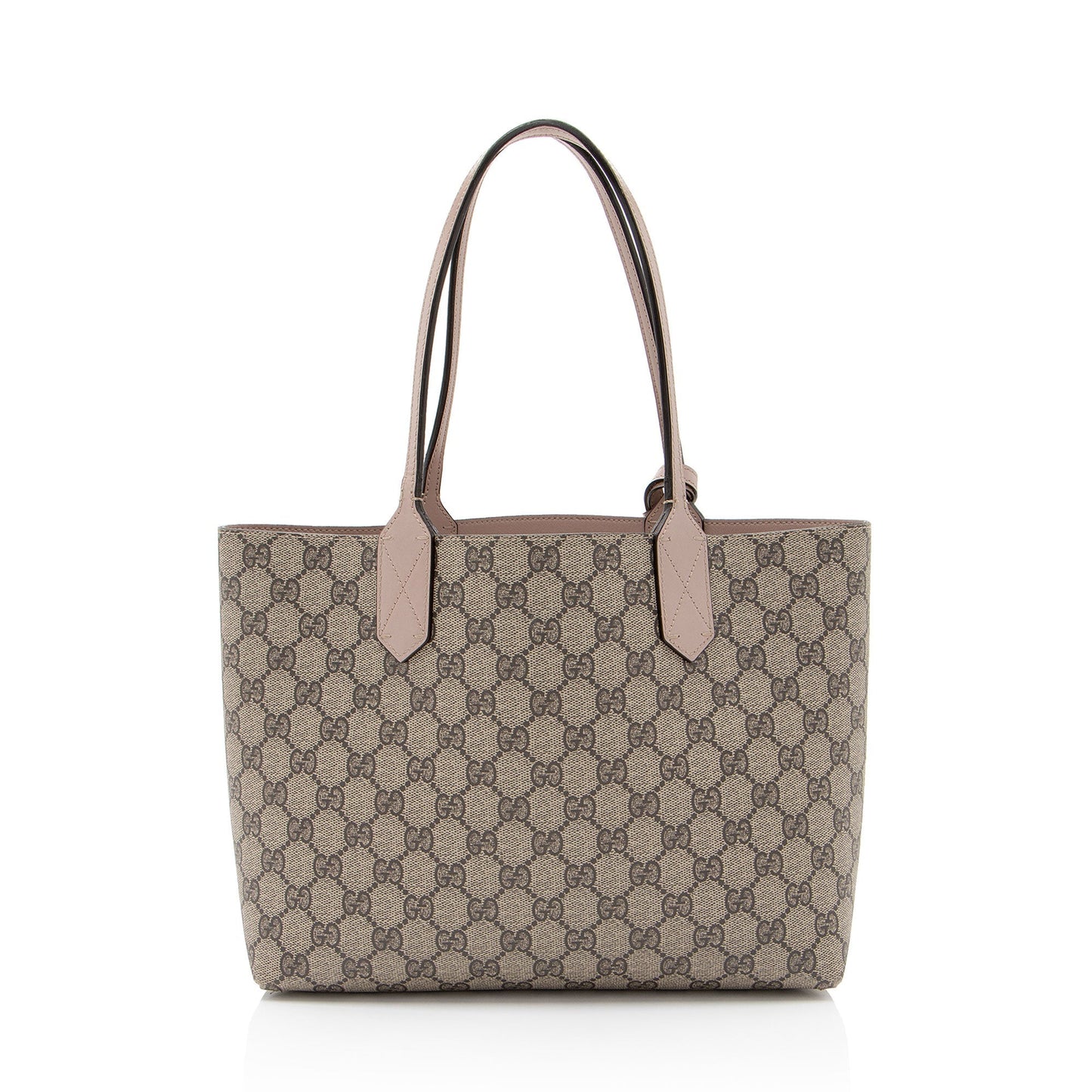 Gucci GG Supreme Leather Reversible Small Tote (SHF-zpwKGA)