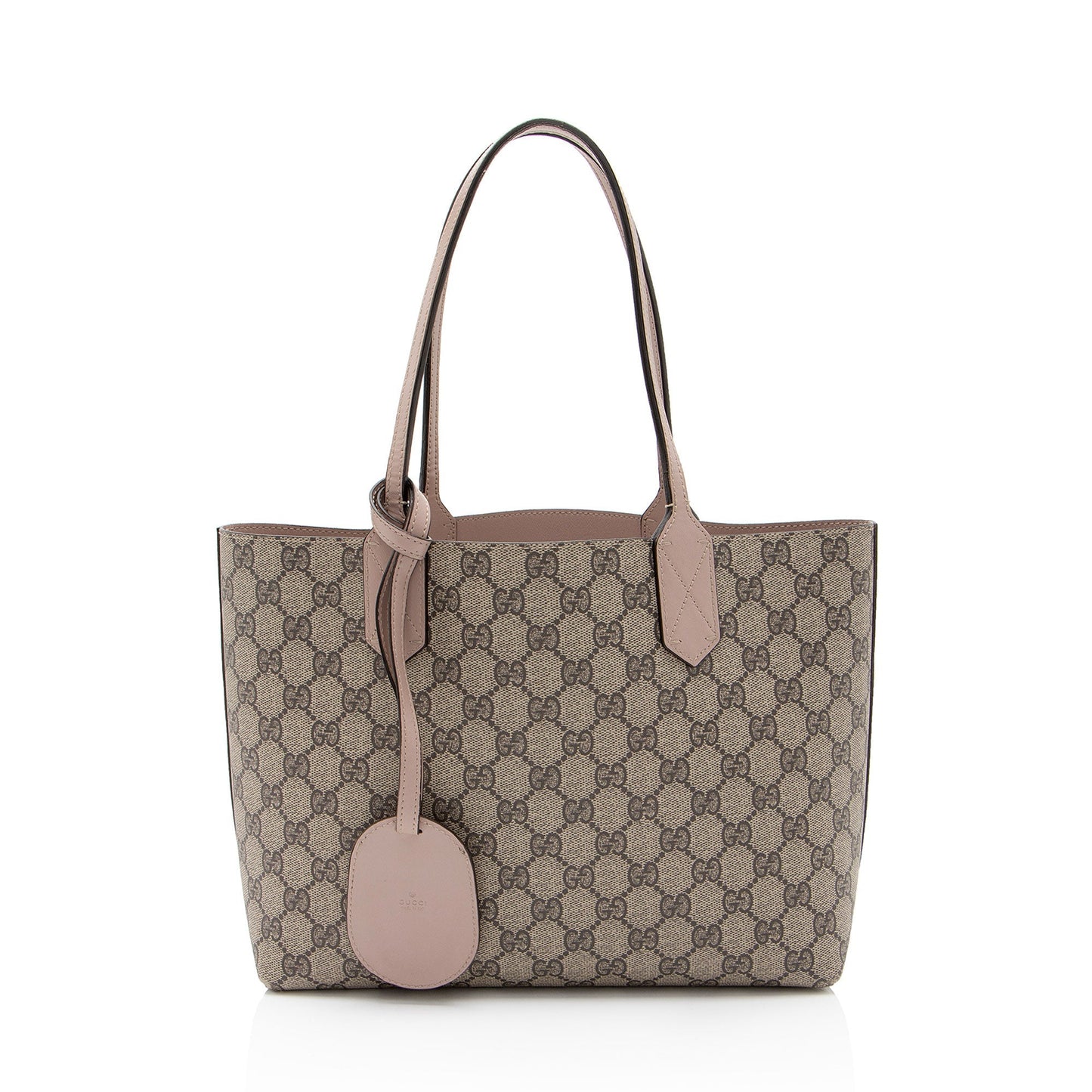 Gucci GG Supreme Leather Reversible Small Tote (SHF-zpwKGA)