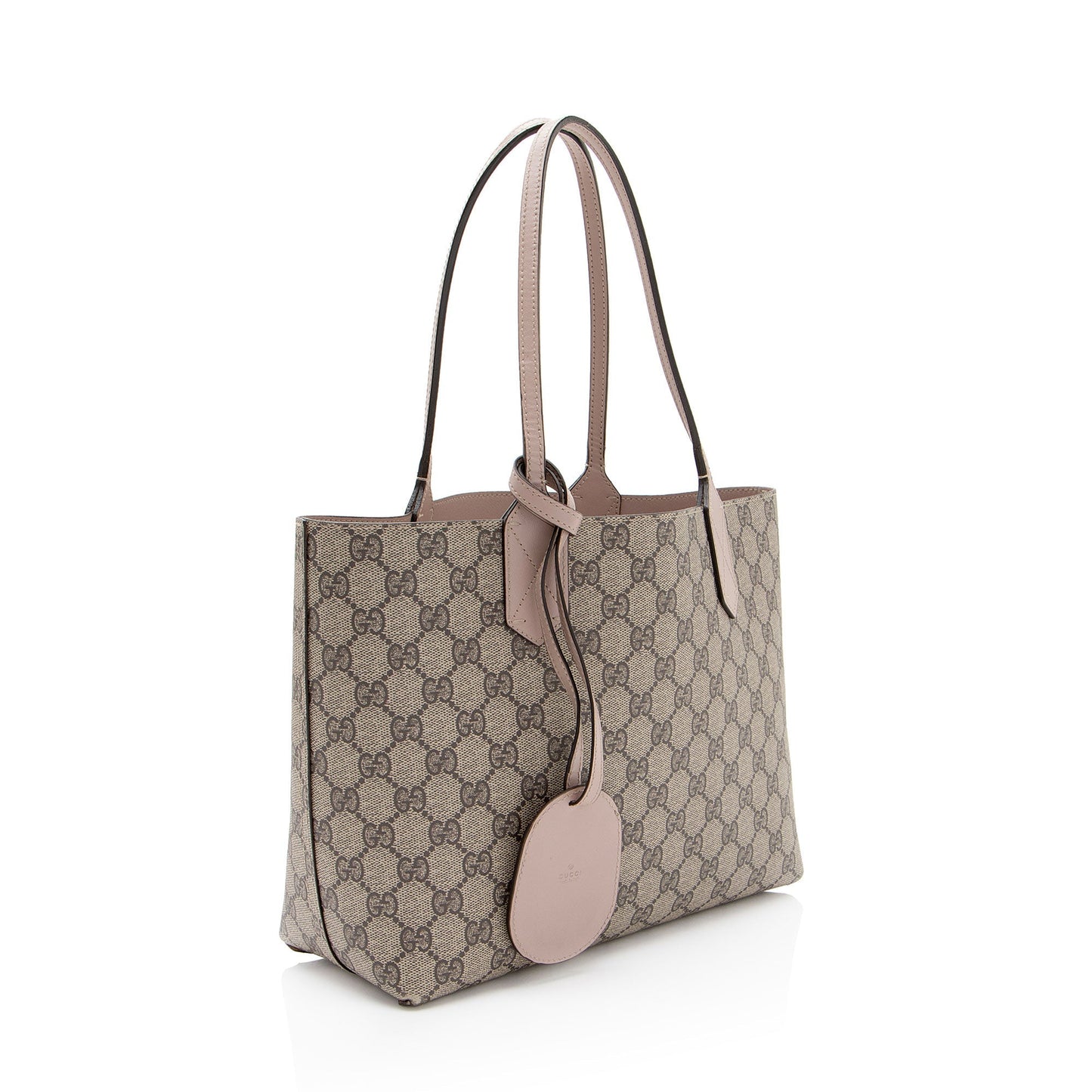 Gucci GG Supreme Leather Reversible Small Tote (SHF-zpwKGA)