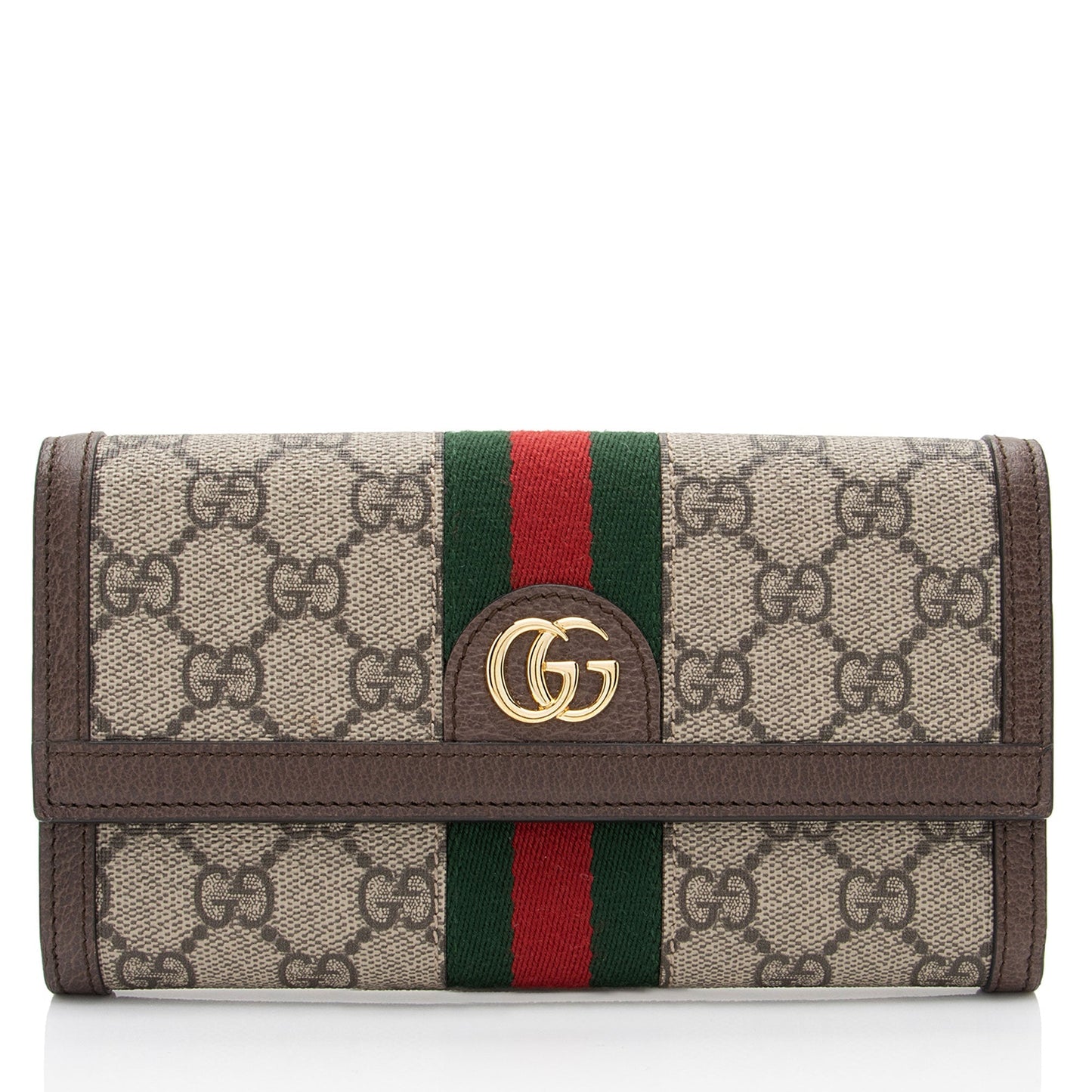 Gucci GG Supreme Ophidia Continental Wallet (SHF-9eFlU0)