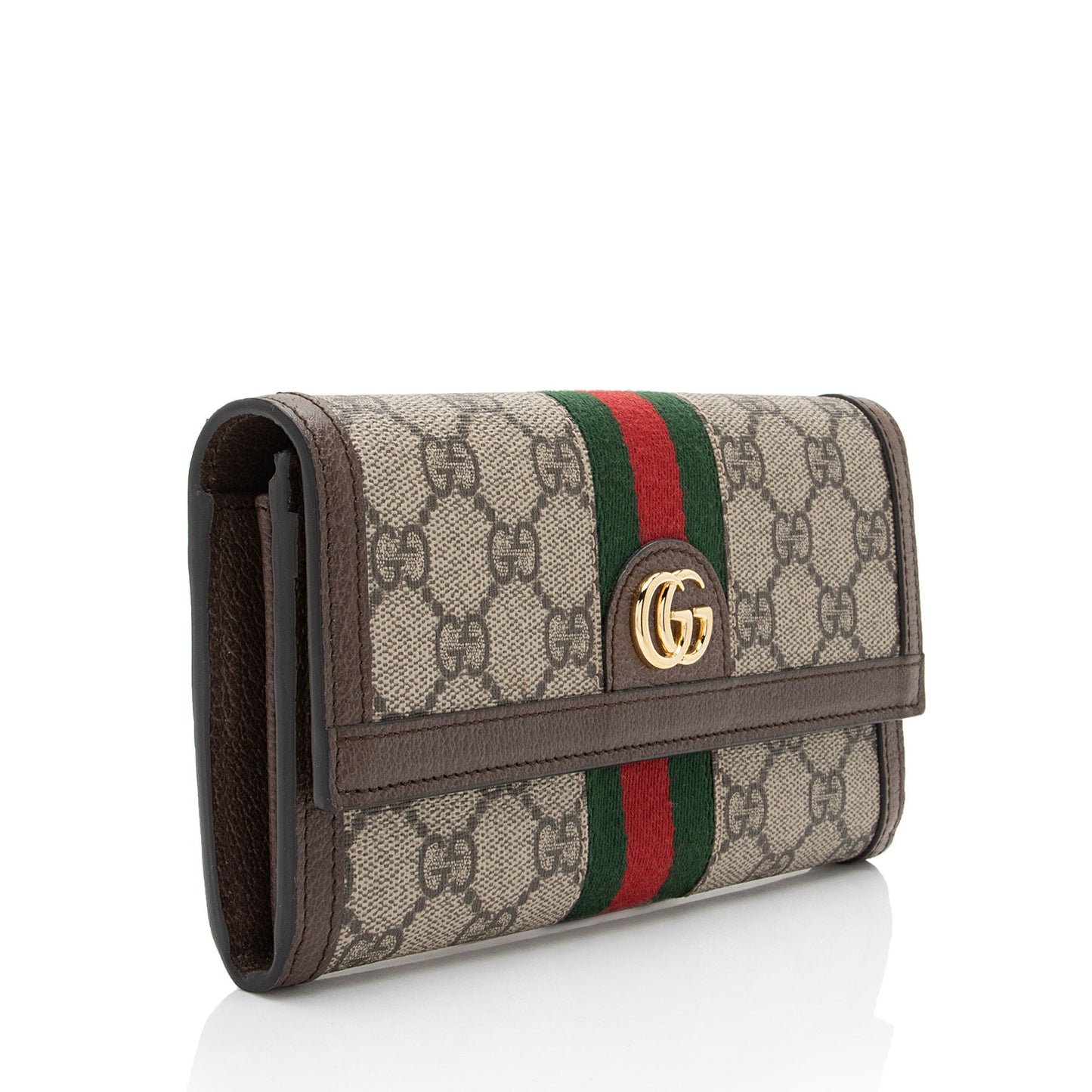 Gucci GG Supreme Ophidia Continental Wallet (SHF-9eFlU0)