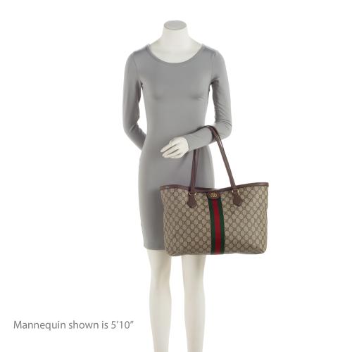 Gucci GG Supreme Ophidia Medium Shopping Tote (SHF-pOUhc6)