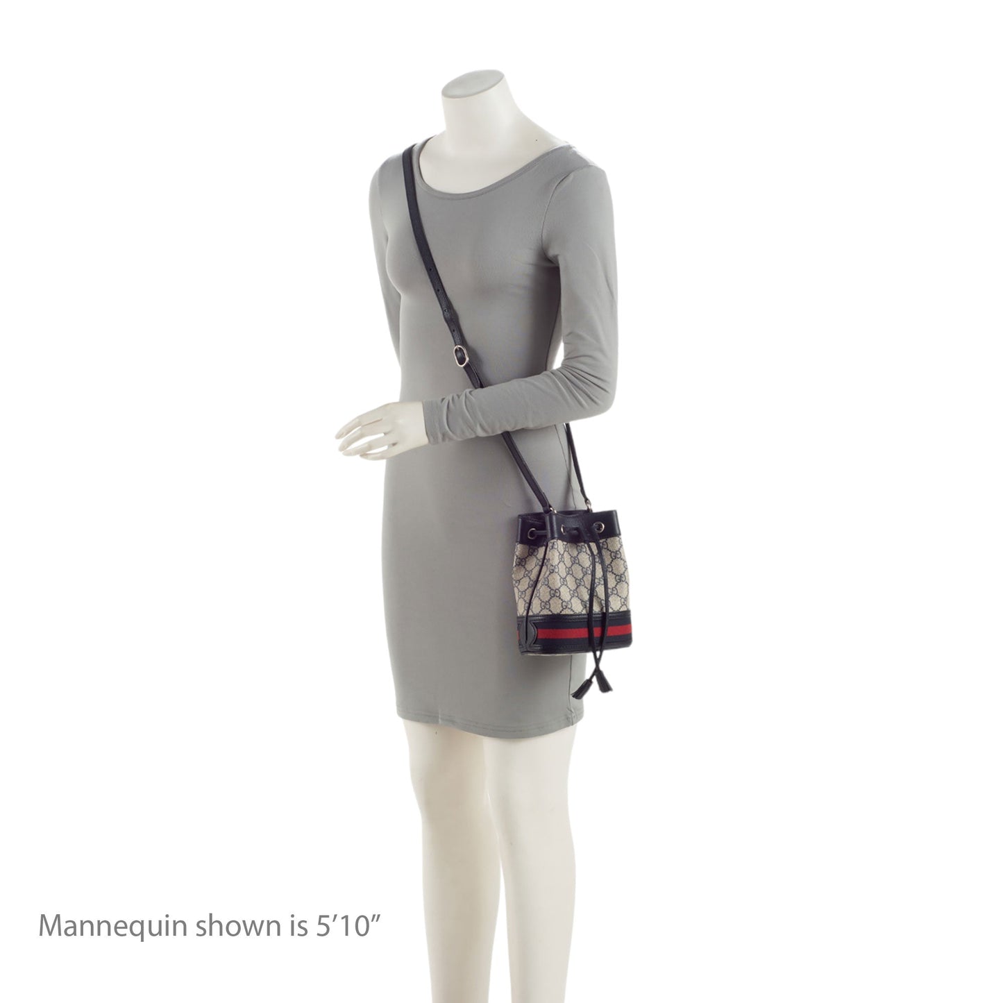 Gucci GG Supreme Ophidia Mini Bucket Bag (SHF-ZawUrB)