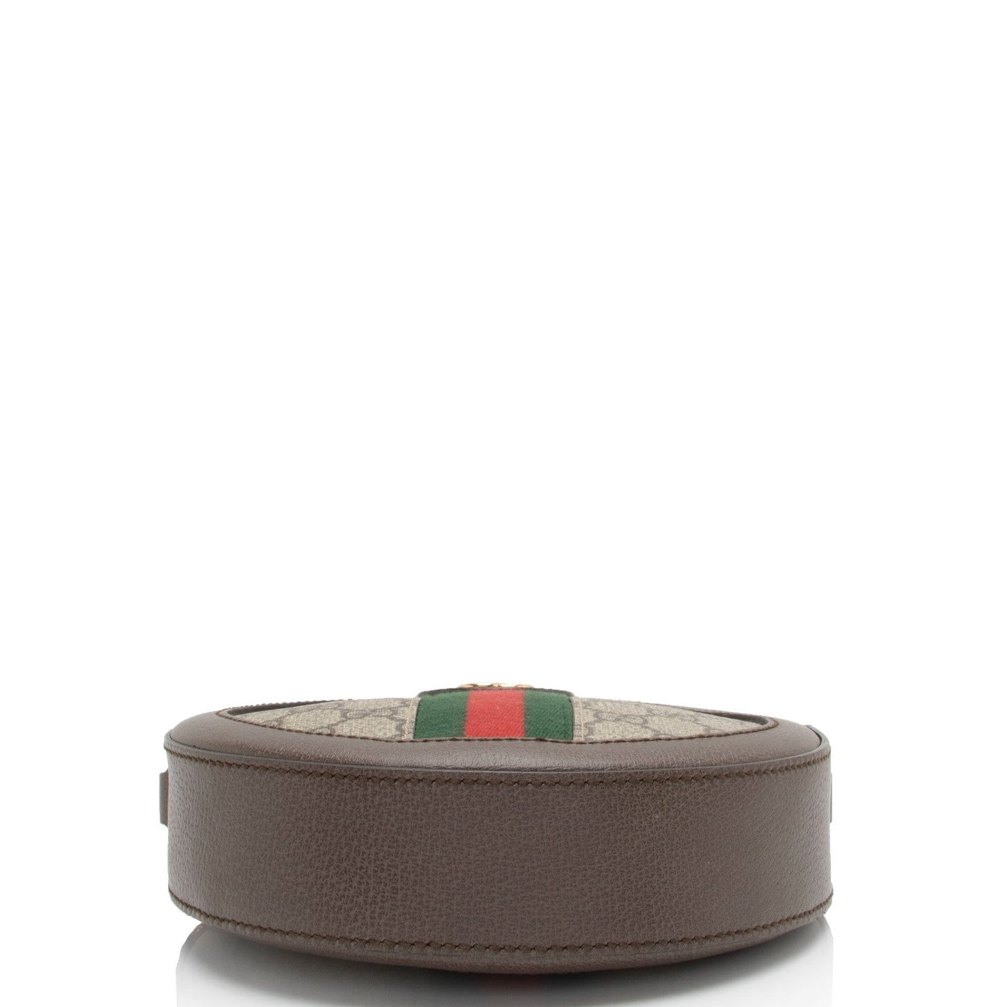 Gucci GG Supreme Ophidia Round Mini Shoulder Bag (SHF-nhYXSB)