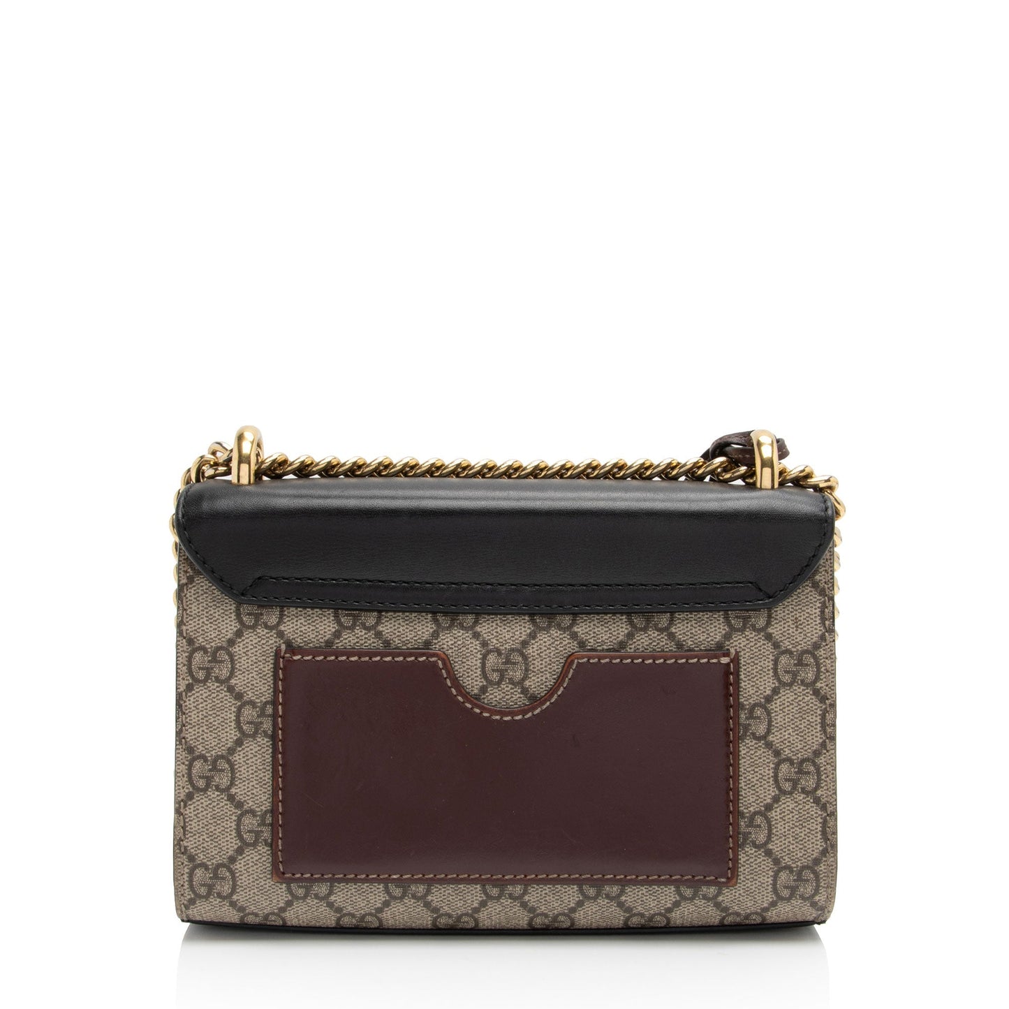 Gucci GG Supreme Small Padlock Shoulder Bag (SHF-wWXgdi)