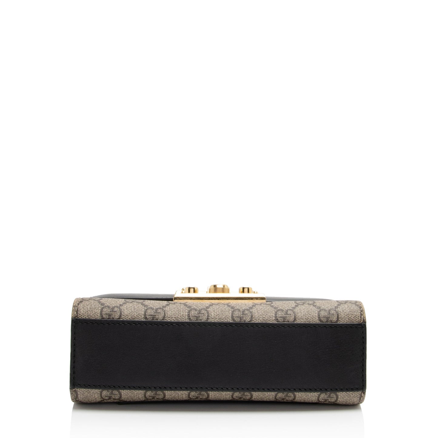 Gucci GG Supreme Small Padlock Shoulder Bag (SHF-wWXgdi)