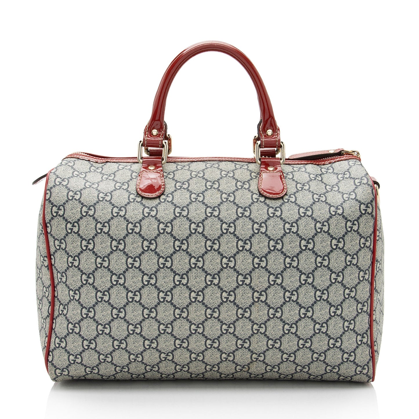 Gucci GG Supreme Tattoo Heart Medium Boston Bag (SHF-mYHaeC)
