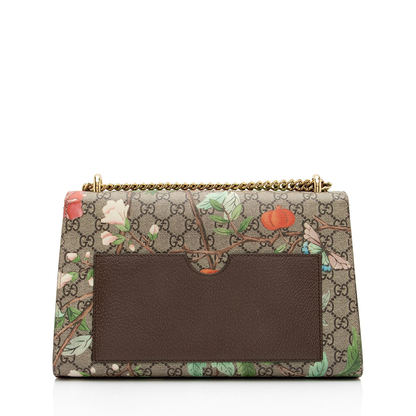 Gucci GG Supreme Tian Padlock Shoulder Bag (SHF-DYWYrW)