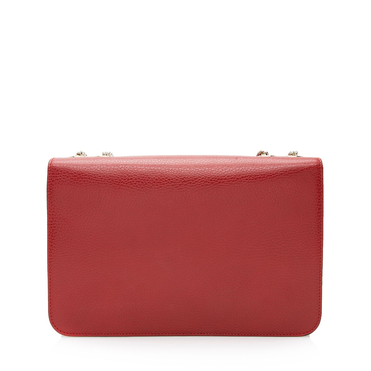 Gucci Grained Calfskin Interlocking G Medium Shoulder Bag (SHF-22410)