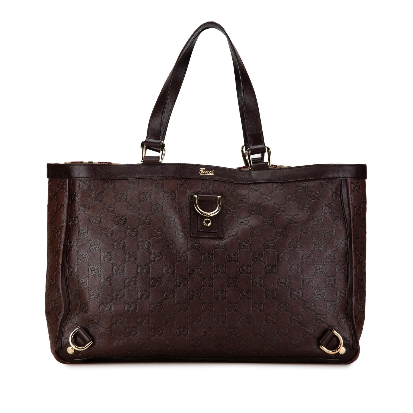 Gucci Guccissima Abbey D Ring Tote (SHG-d5XEzh)